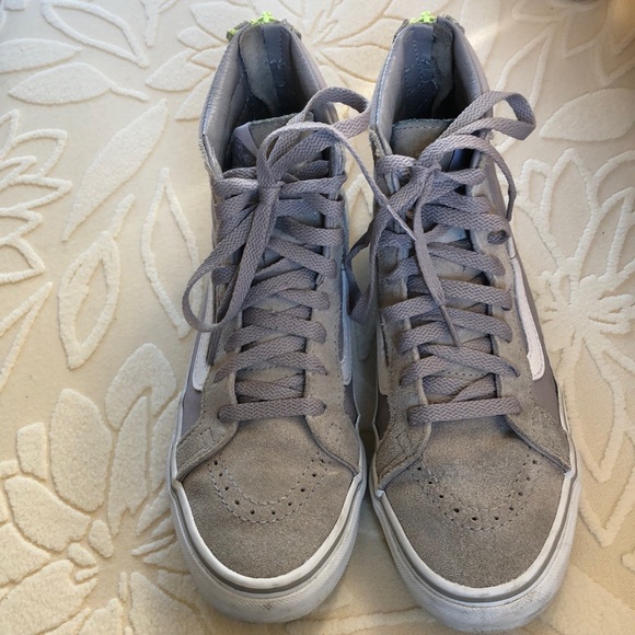 VANS SK8 Hi Slim Zip Skateboard Unisex Sneakers Women Size 7 Men Size 5.5 - Picture 2 of 12